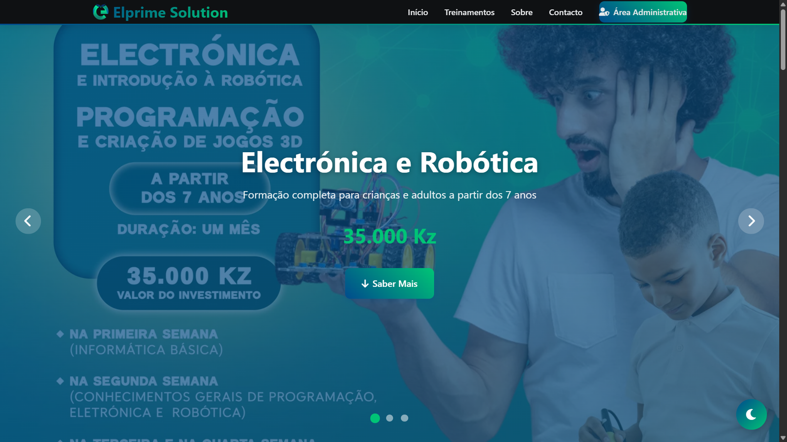 Portal de Treinamentos - Elprime Solution